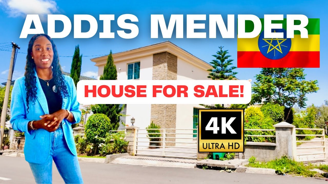 House For Sale In Addis Mender! | 3 Bedroom G+1 #addisababa #4k