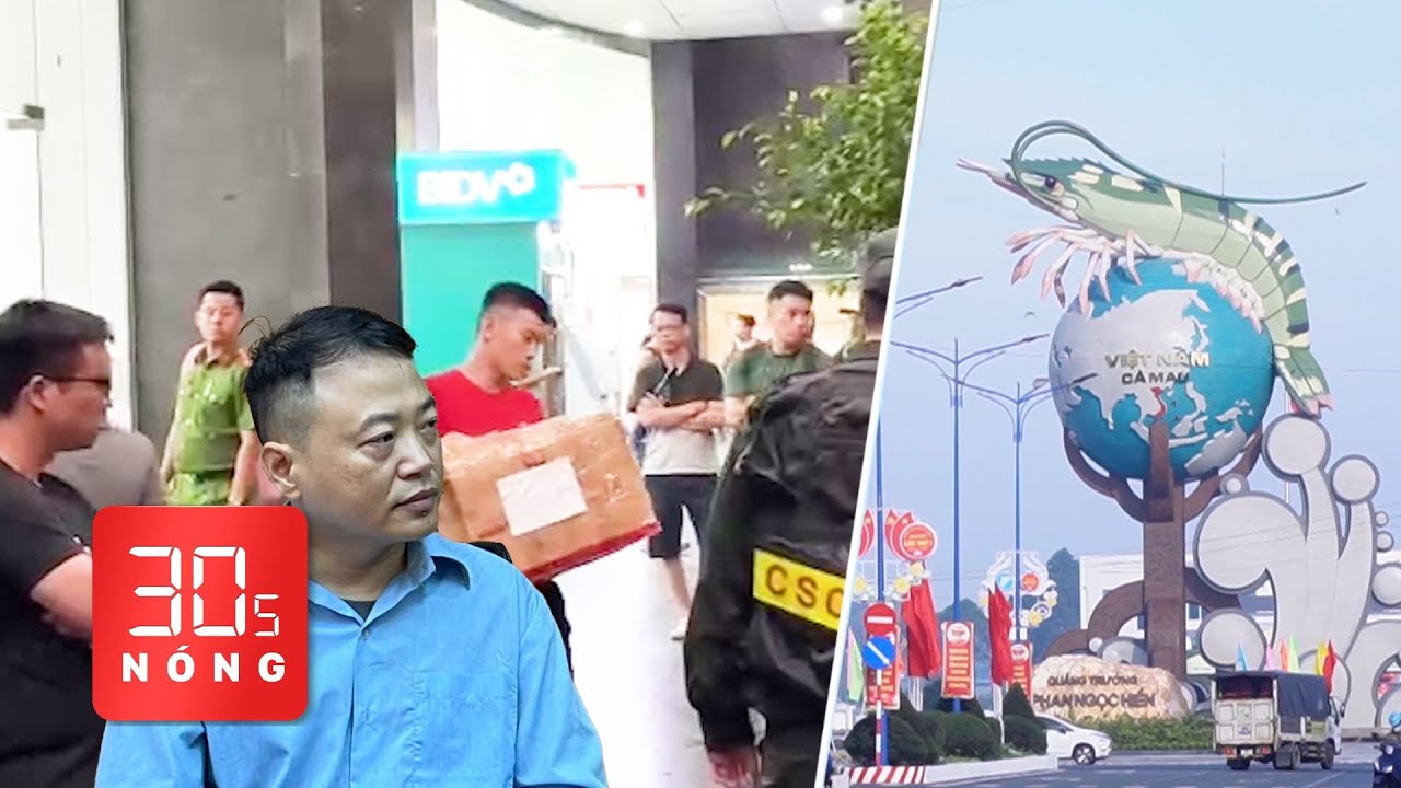 Bản tin 30s nóng: Công an thông tin vụ Shark Bình; Độc lạ con tôm ôm quả địa cầu ở Cà Mau