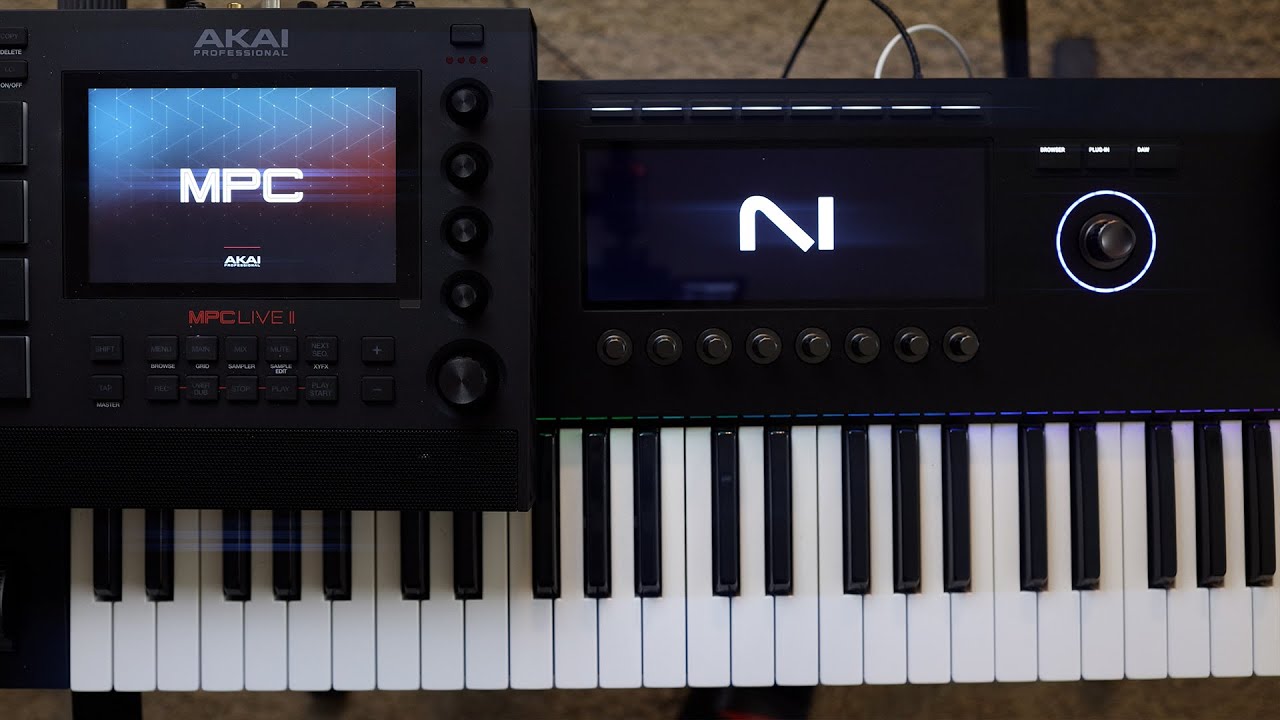 MPC Live 2 + NI Kontrol S61 = A Perfect Combo!