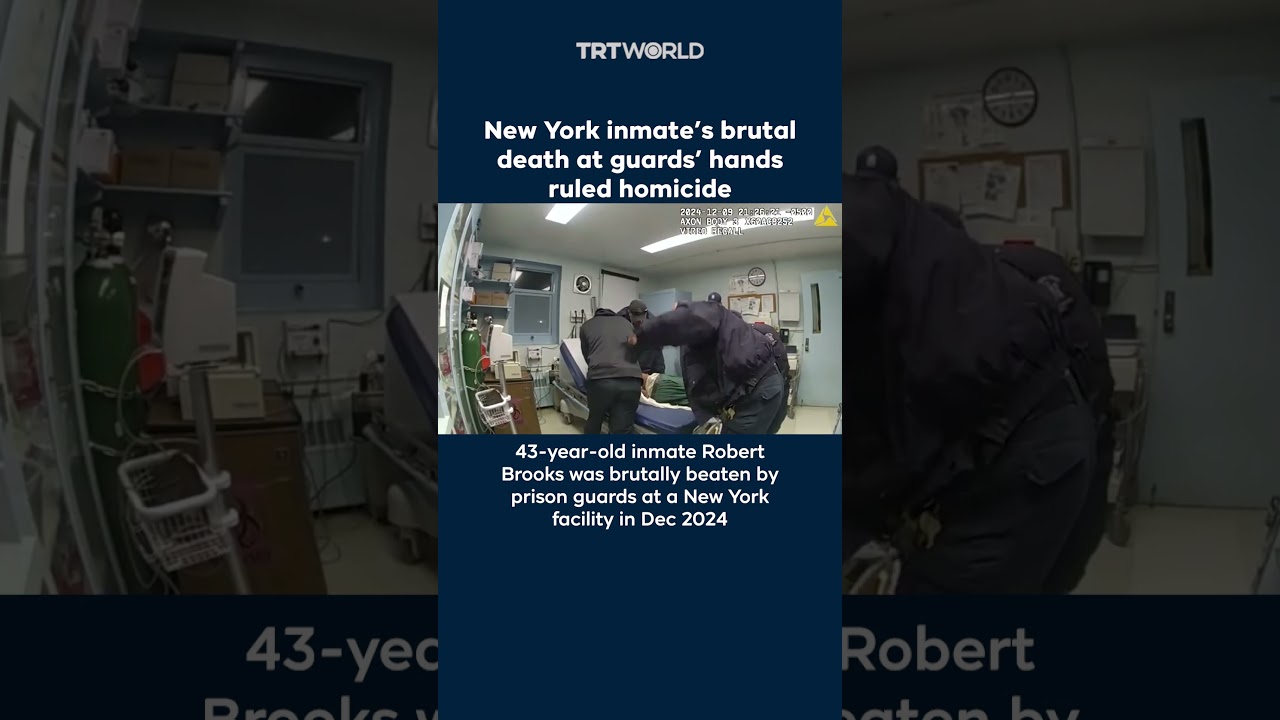 New York inmate&rsquo;s brutal death at guards' hands ruled homicide