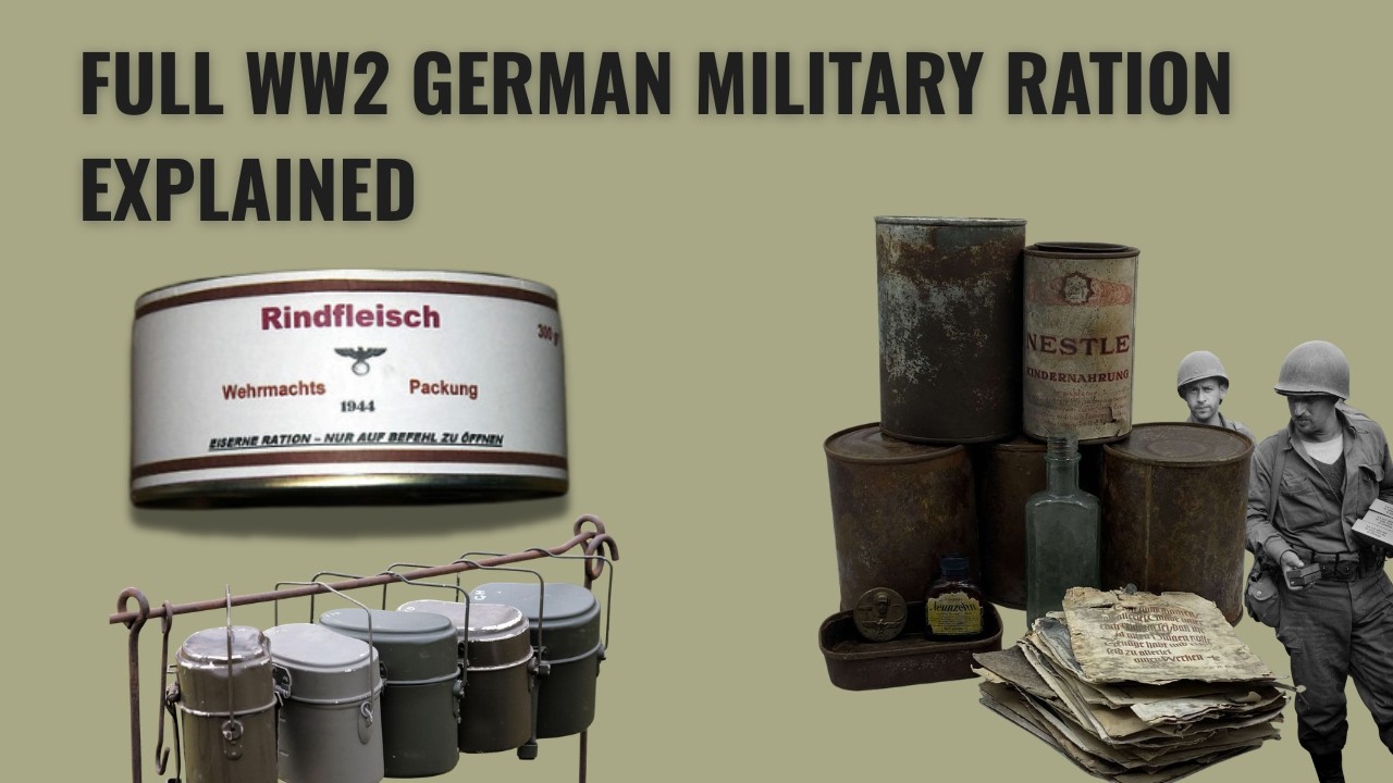 Every  German WW2 Military Ration Explained