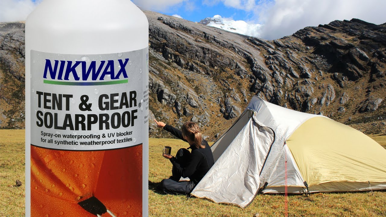 Nikwax Tent & Gear Solarproof Product Overview
