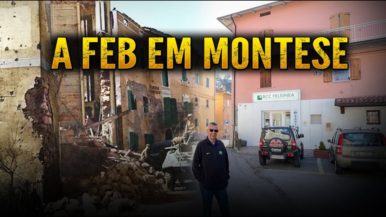 A LIBERA&Ccedil;&Atilde;O DE MONTESE E A FEB NA IT&Aacute;LIA - Viagem  na Hist&oacute;ria