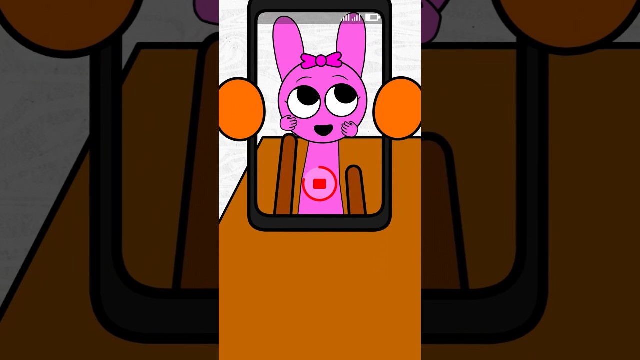 cute sprunki pinky dance #sprunki ☺️☺️😍😍 #incrediboxsprunki #animation