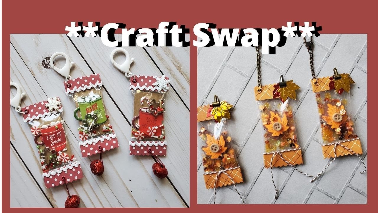 Candy Wrapper Charms for a SWAP!