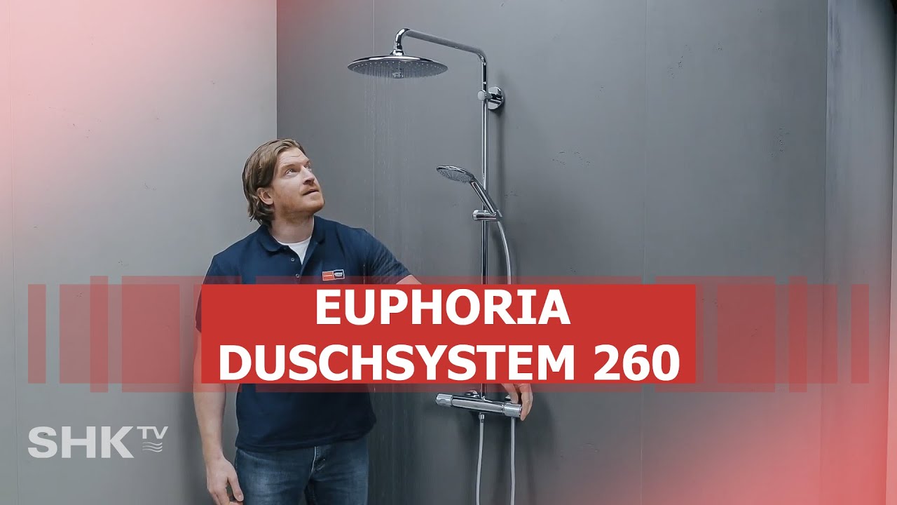 Grohe: Installation EUPHORIA DUSCHSYSTEM 260 | SHK-TV Montage