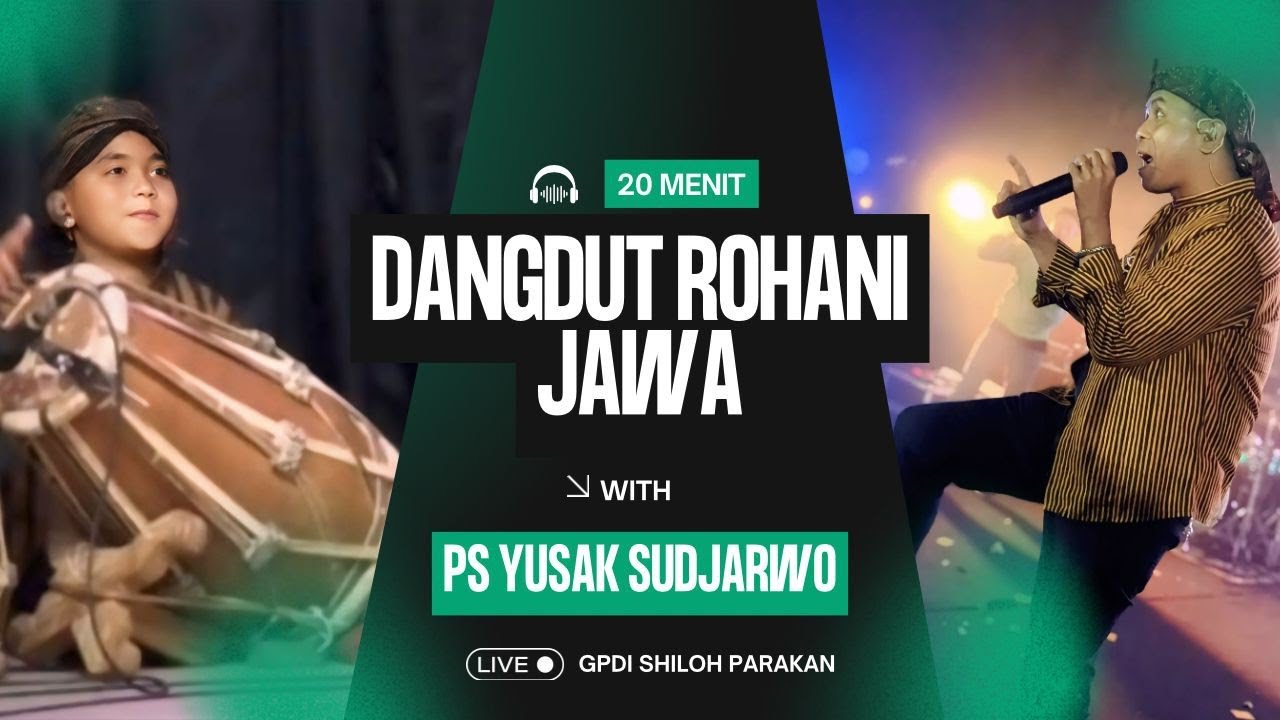 Dangdut Rohani Jawa | Yusak Sudjarwo | Live GPdI Siloh Parakan