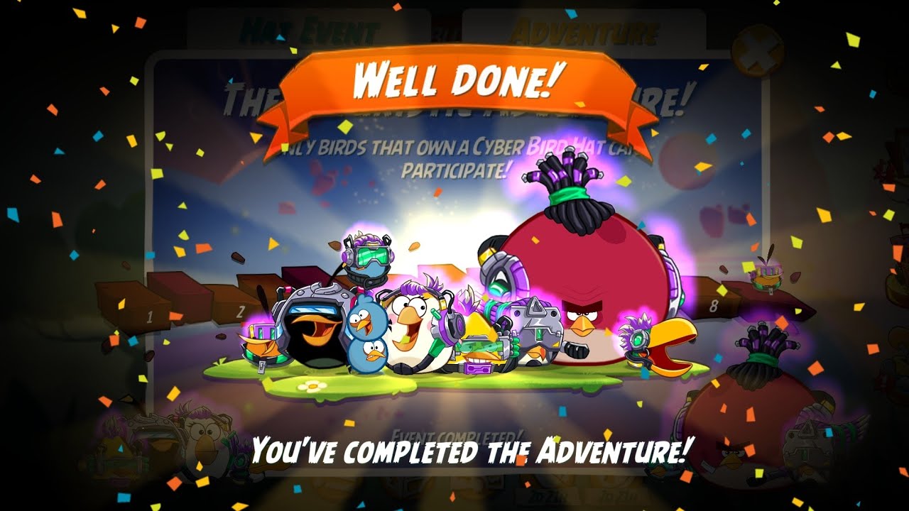 Angry Birds 2 - Tower of Fortune for Cyber Bird Hat Set Session 6