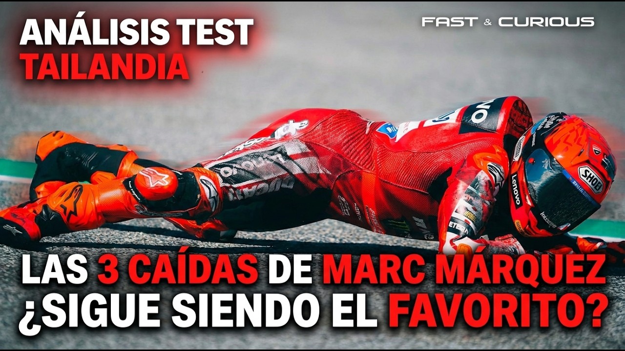 Las 3 Caídas de Marc Márquez: Análisis Test MotoGP con Chicho Lorenzo