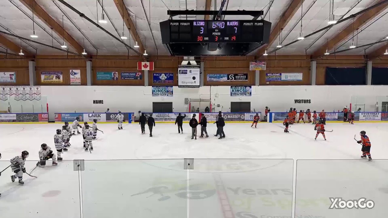 U13 Blizzards vs Blazers