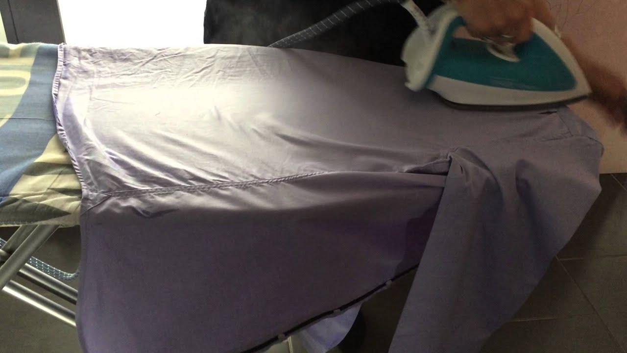 Comment repasser une chemise ? (pour les hommes célibataires)