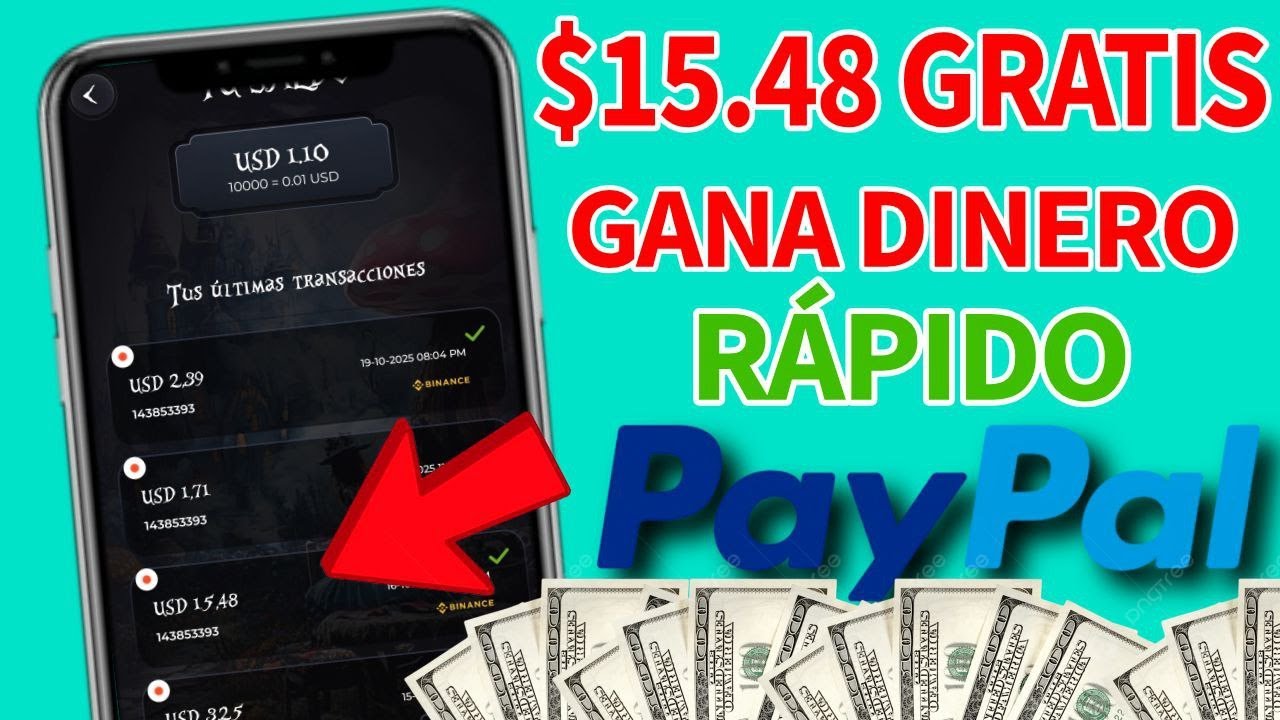 ✅LAS  MEJORES 2 APPS para GANAR DINER0 PAYPAL 2025 | Soy Ronny Apps