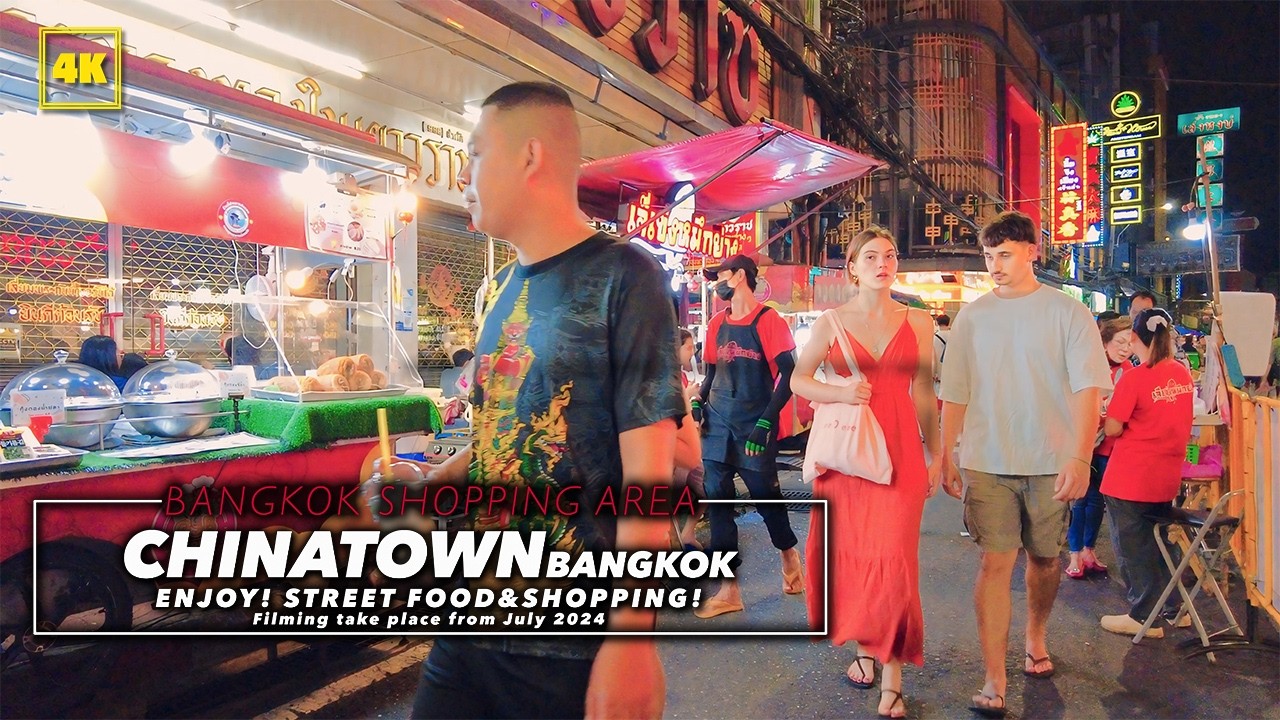 Bangkok's Chinatown - Yaowarat / Amazing street food! & shopping! (July 2024)
