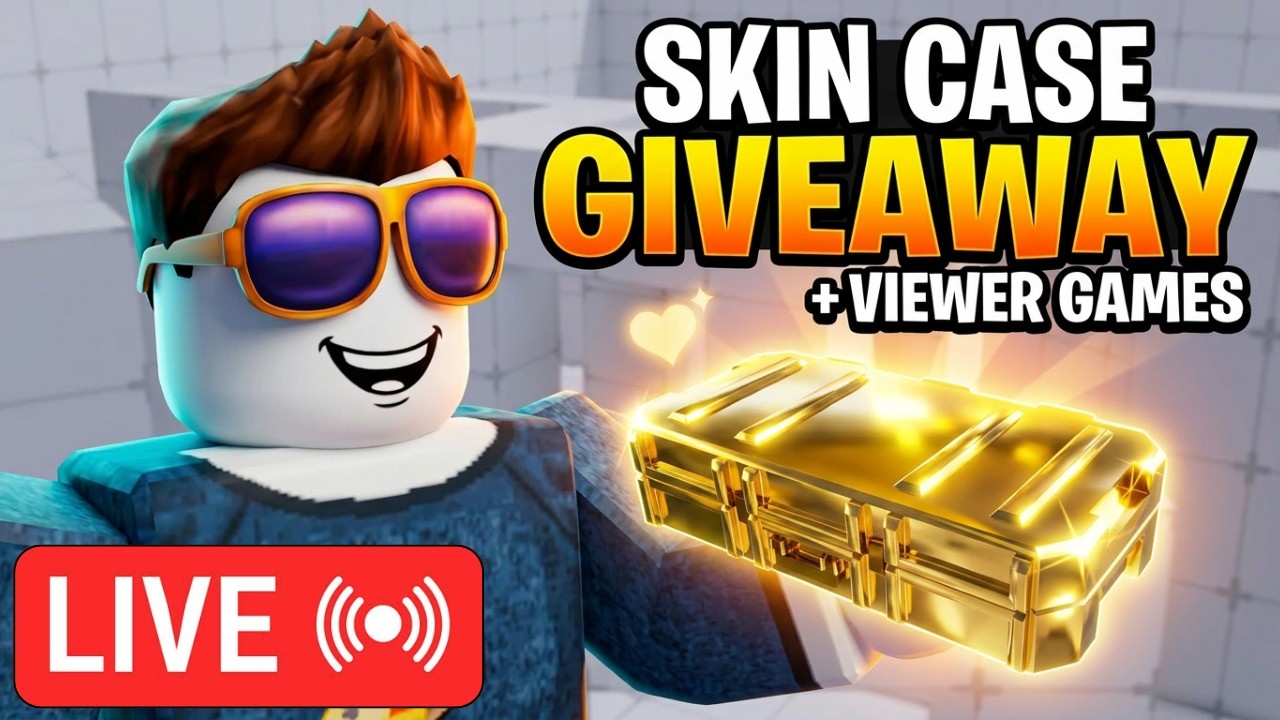 🔴LIVE🔴RIVALS With Viewers🏆Skin Case Giveaways!🎉