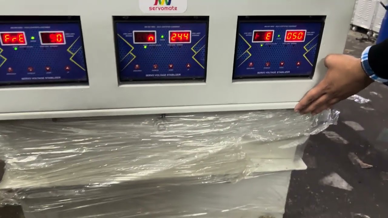 Servomate 50 KVA Oil Cooled Servo Voltage Stabilizer  I Call 9999369689 I #cncmachine #lasercutting