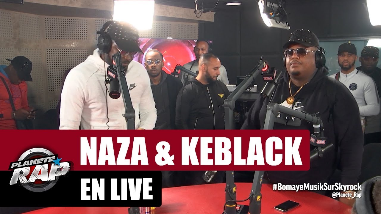 Naza & Keblack en live dans #PlanèteRap