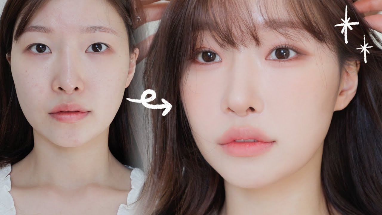 cc) 요정폭주✨ 최애템으로만 해보는 봄 메이크업🍑눈 커보이는 속쌍눈화장ㅣ아랑