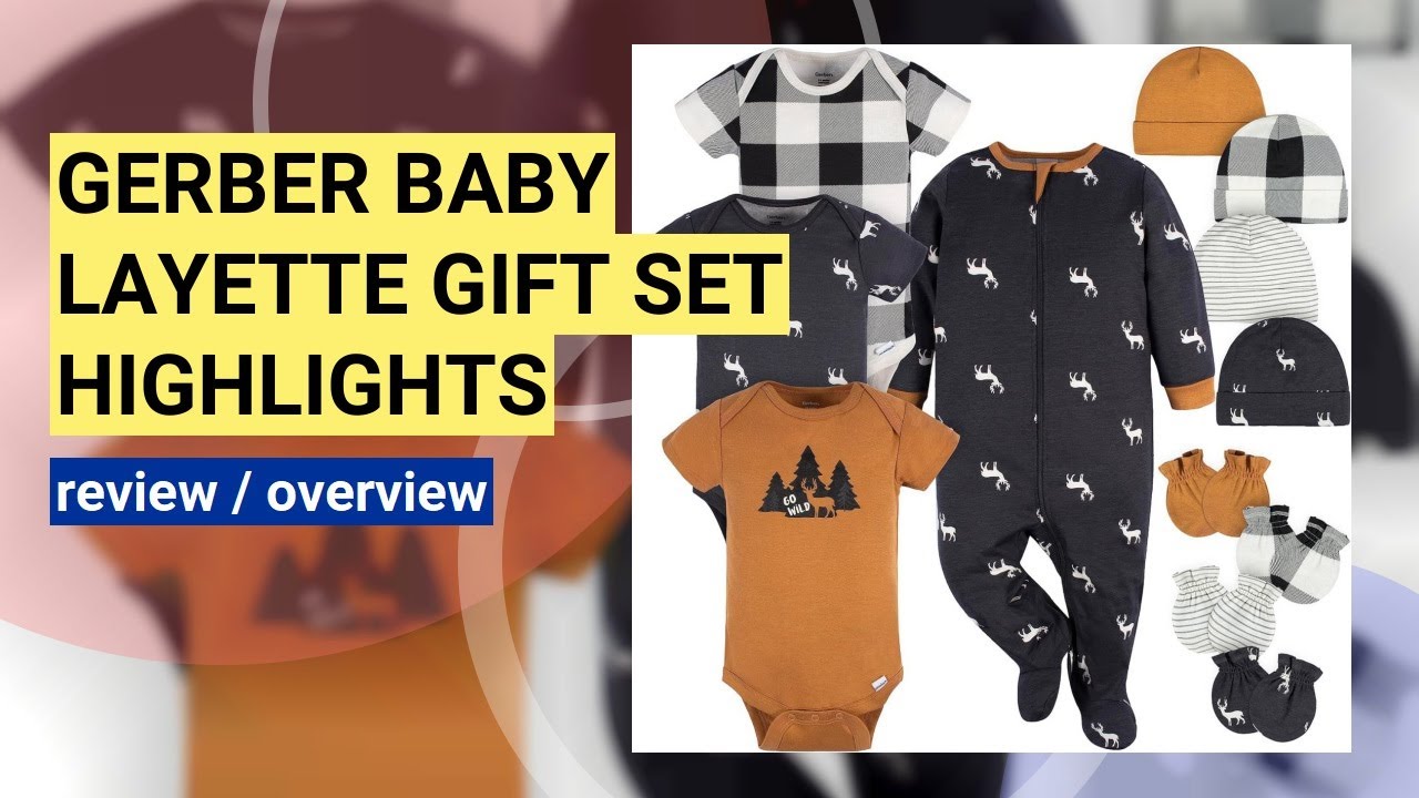 Gerber Layette Gift Set Review: Perfect for Baby Showers!