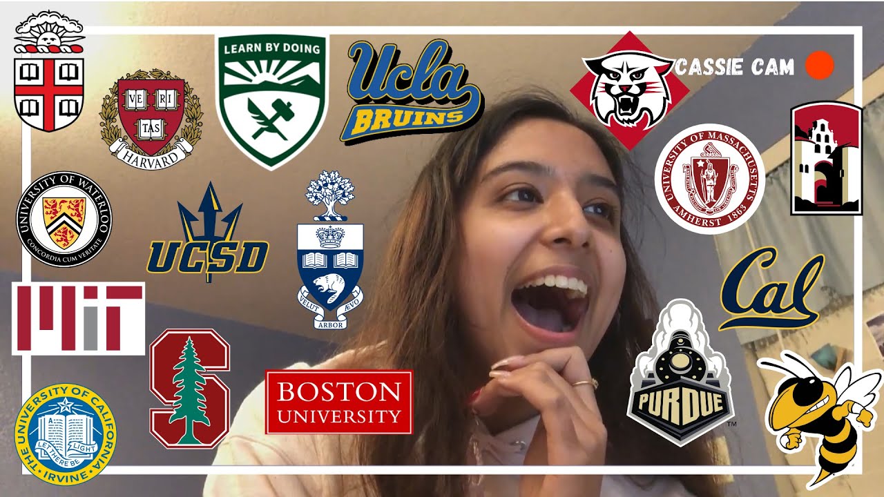 college decision reactions!! (harvard, brown, mit, uc berkeley, stanford, gatech, and 11 more!)
