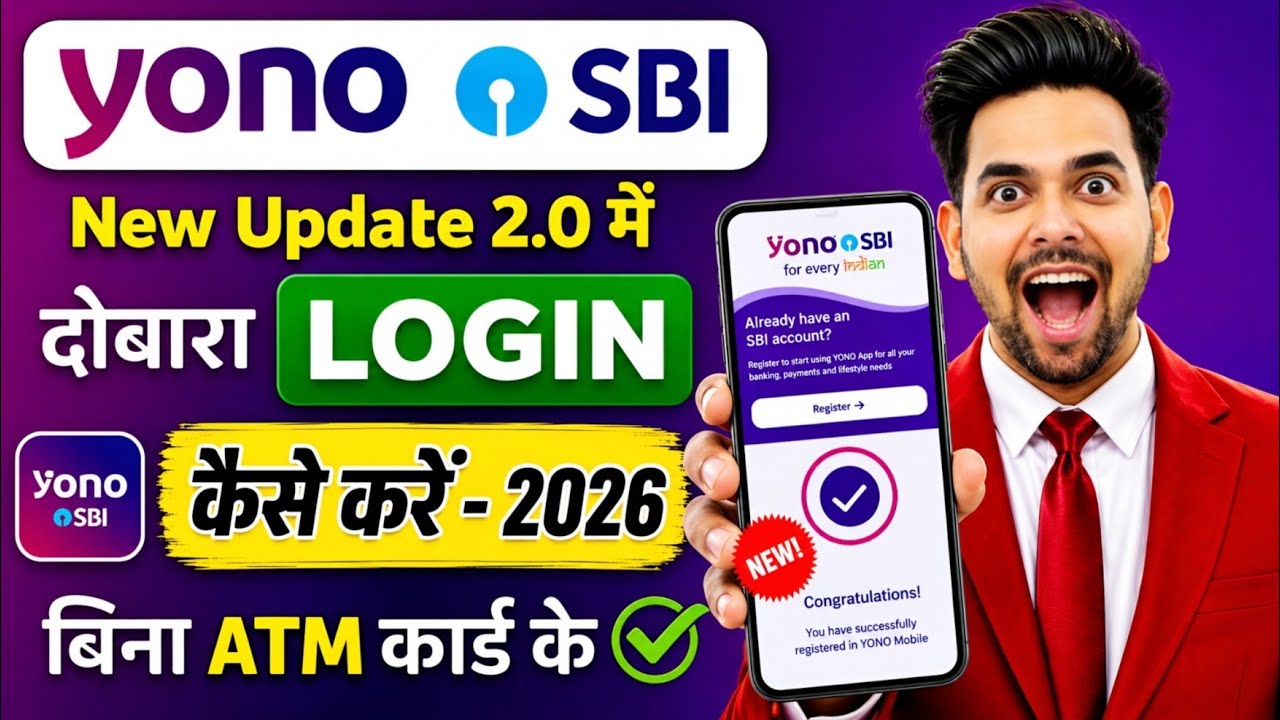 How to register for YONO SBI app | SBI YONO new registration | How to login to YONO SBI | YONO login