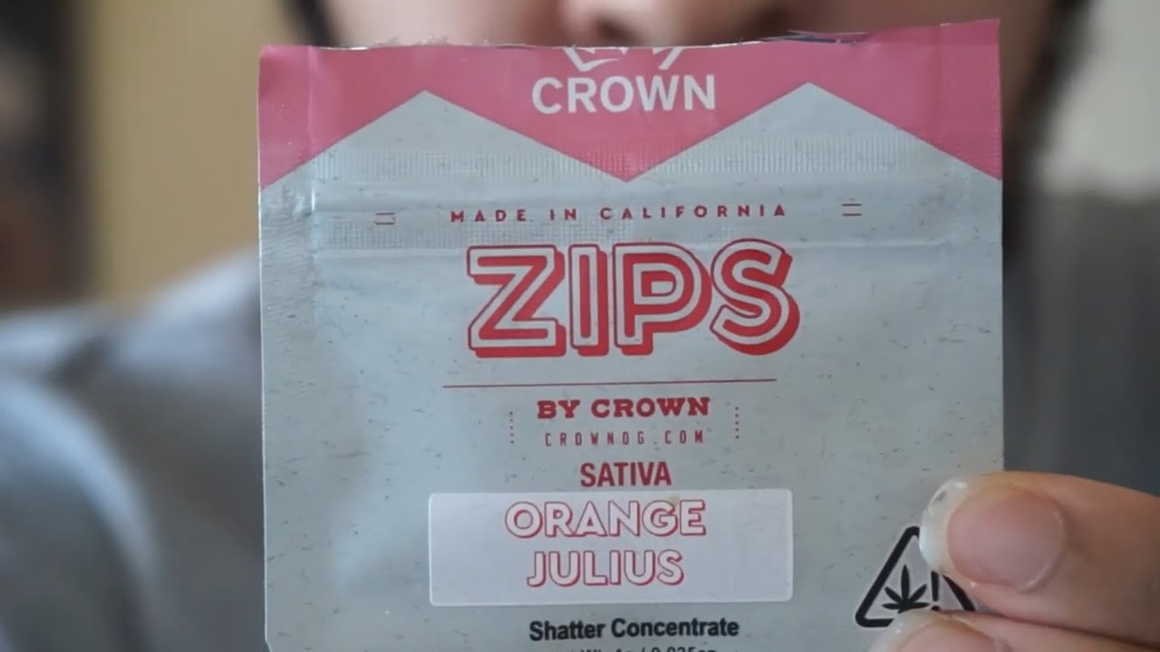 ZIPS ORANGE JULIUS SATIVA SHATTER REVIEW
