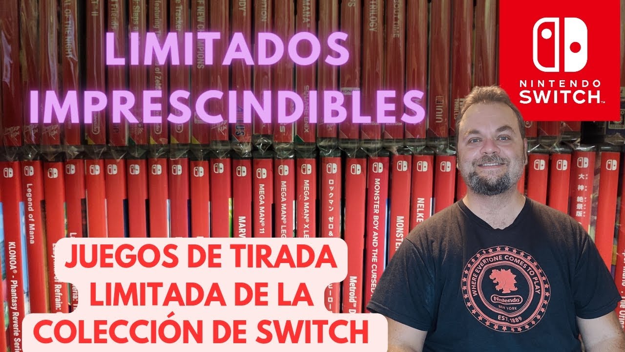 JUEGOS DE TIRADA LIMITADA IMPRESCINDIBLES DE MI COLECCIÓN DE SWITCH - LIMITED RUN, SUPER RARE...