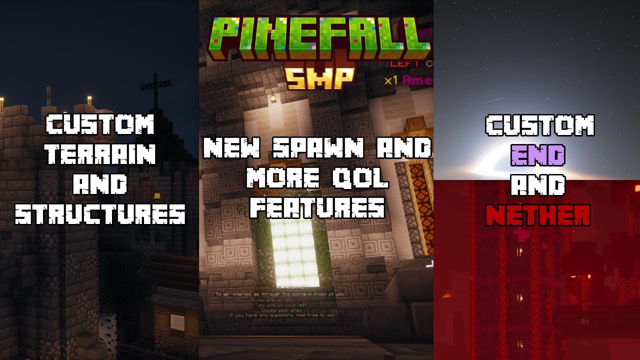 PineFall SMP Launch Day (Collaboration Livestream)