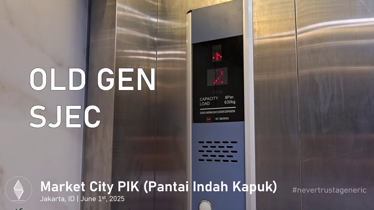 SJEC MRL Lifts / Elevators - Market City PIK (Pantai Indah Kapuk), Jakarta