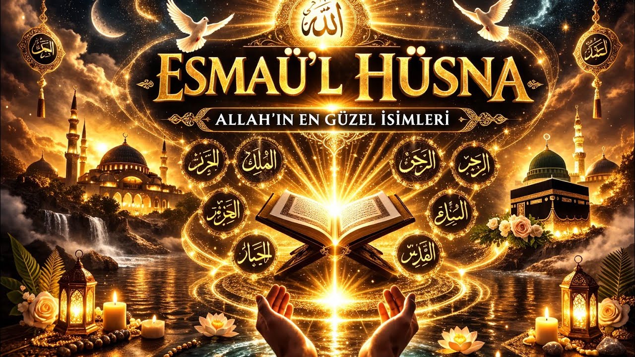 En güzel isimler Esma-ül Hüsna ve Esma-ül Hüsna Anlamları Dua eder dua bekleriz kardeşlerim #amin 