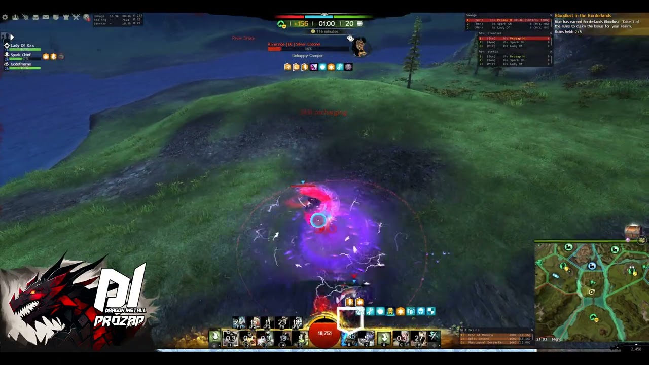 Engineer WvW - Solo Roams and Duels - Power Nades