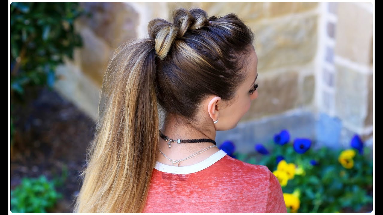 Pull-Thru Ponytail | Cute Girls Hairstyles