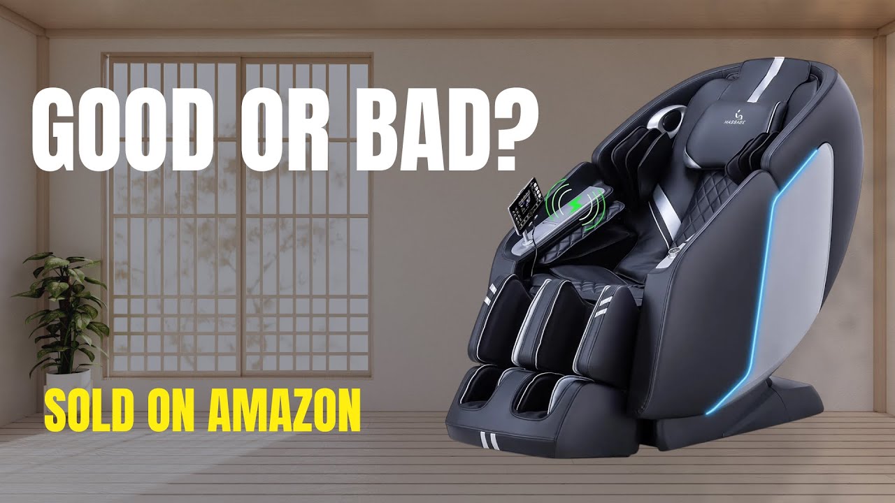 MassaMAX 4D Full Body Massage Chair with Zero Gravity, Extendable Footrest, AI Voice Control