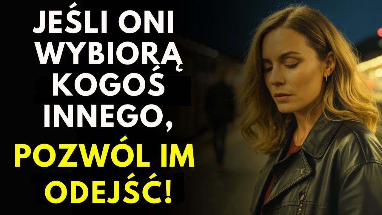 Jeśli wybierają kogoś innego, pozwól im odejść… Oto dlaczego i tak WYGRYWASZ ~ Stoicki Mindset