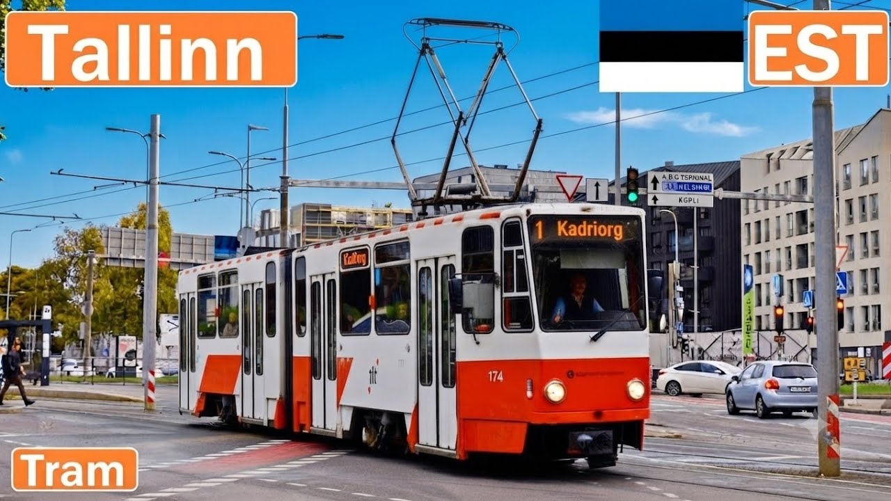 🇪🇪 TALLINN TRAMS 2018 | Tallinna tramm