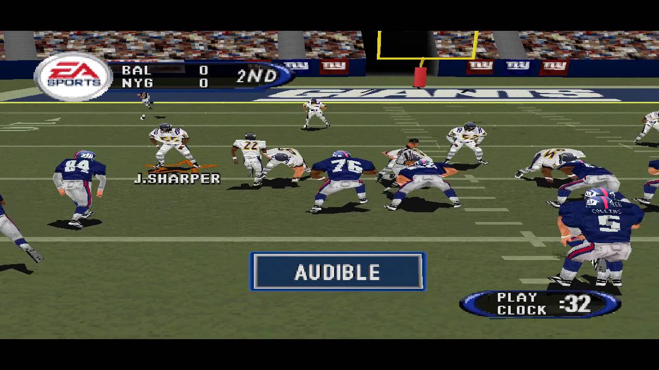 Madden NFL 2001 PS1 Gameplay HD