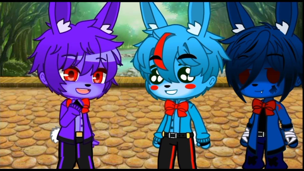 Personagens de fnaf em Madagascar 2 parte 5🐻🐰🐥🦊