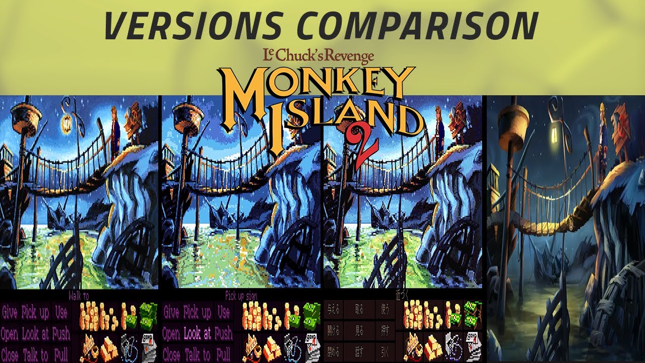 Monkey Island 2: LeChuck's Revenge -Versions Comparison- (EP 28)