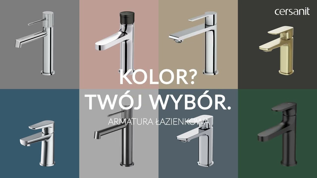 Kolorowa armatura? Tw&oacute;j wyb&oacute;r.