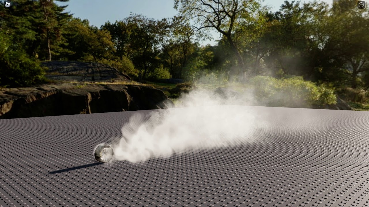 REDLINE: Burnout tire smoke concept