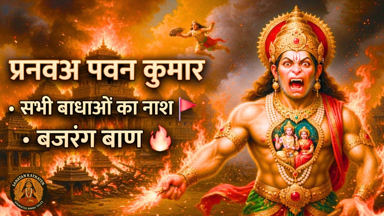 🔴 LIVE हनुमान वंदना | Pranvau Pavan Kumar | Bajrang Baan | हर संकट दूर करने वाला भजन