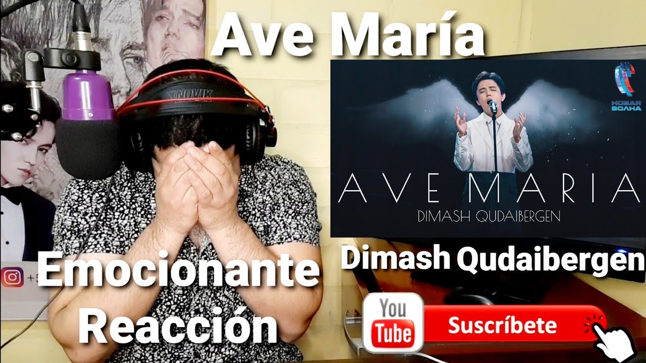 Ave María Reacción/Reaction Dimash Qudaibergen New Wave 2021 - New Song
