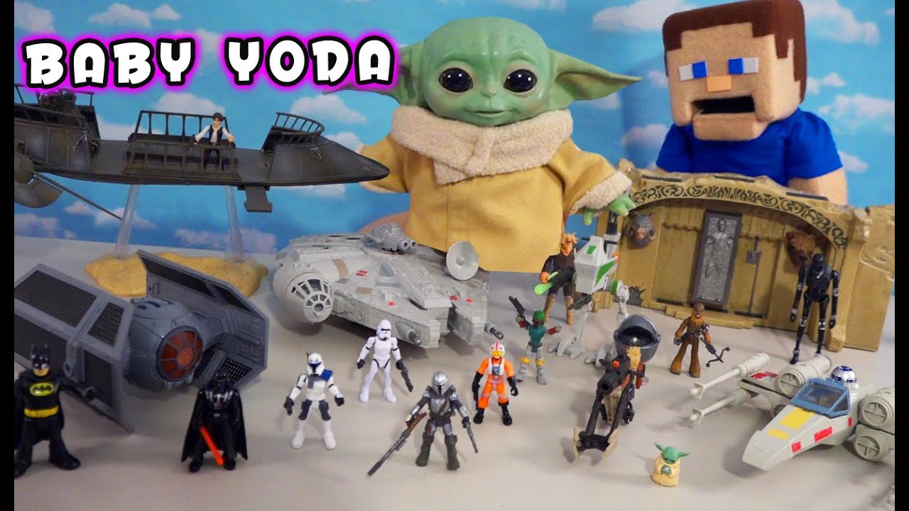Star Wars BABY YODA Reviews MISSION FLEET Toys, Ships, Playsets, & Figures! Imaginext