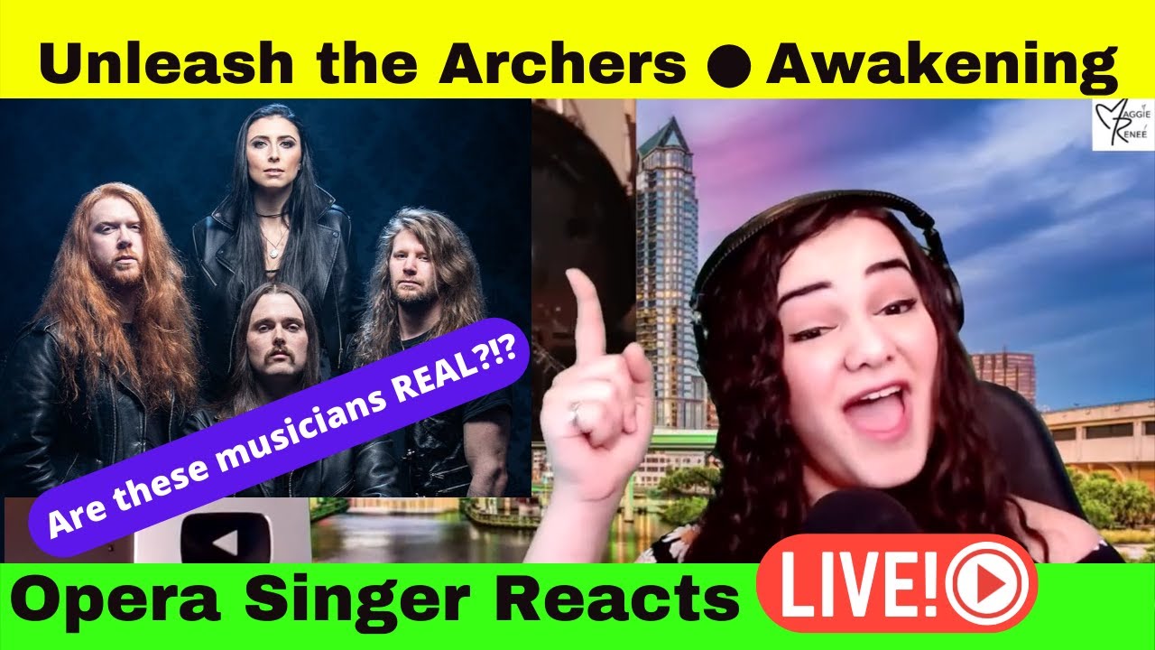 Реакция на UNLEASH THE ARCHERS - Awakening (видео полного проигрыша группы) | Оперная певица реаг...