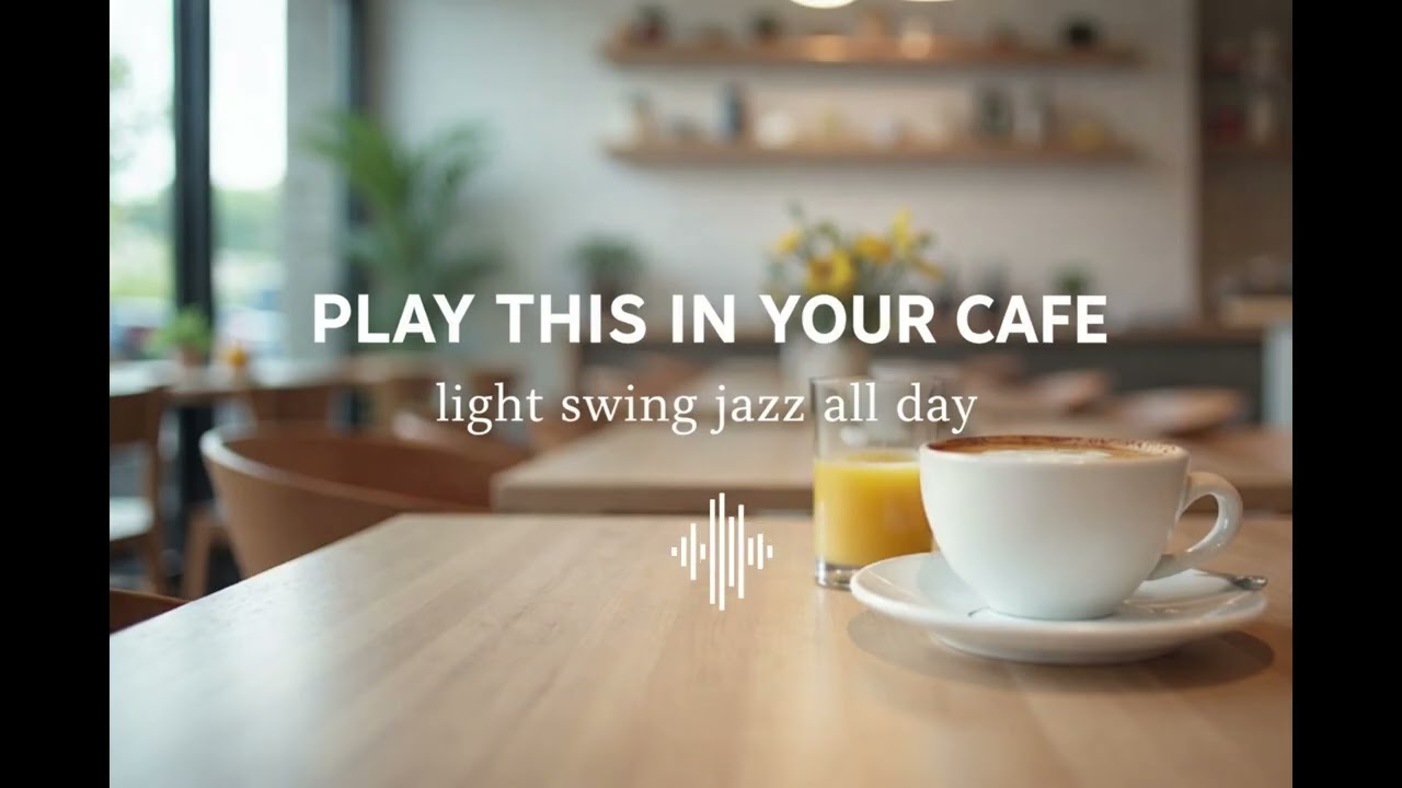 [PLAYLIST]플리플리랩 #11, ☕ Cafe Swing Jazz Playlist | 하루 종일 부담 없는 카페 재즈