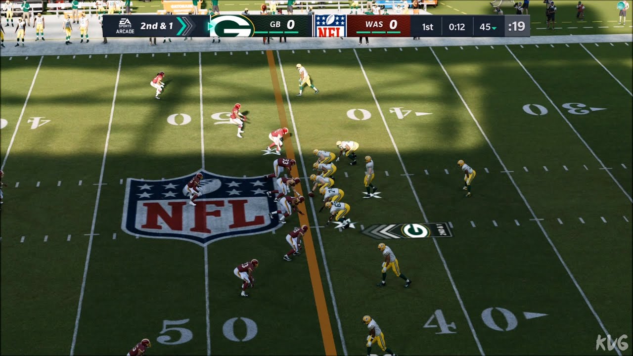Madden NFL 21 - Washington Football Team vs Green Bay Packers - Gameplay (PS4 HD) [1080p60FPS]