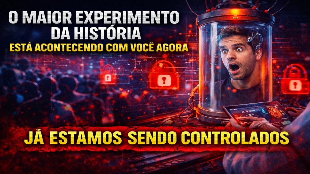 VOCÊ ESTÁ DENTRO DO MAIOR EXPERIMENTO DA TERRA E NÃO PERCEBEU!