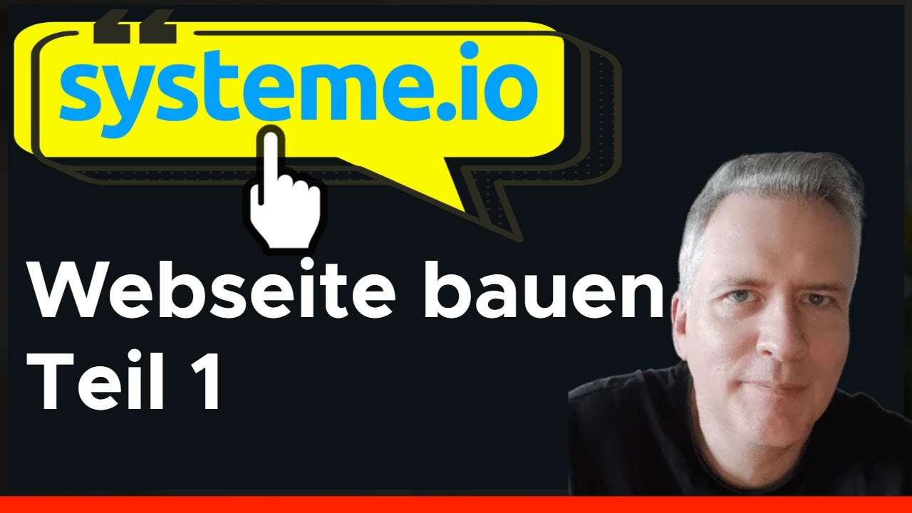 Systeme.io Website erstellen mit Systeme.io | Tutorial deutsch