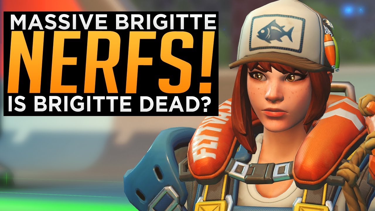 Overwatch: MASSIVE Brigitte Nerfs! - Is Brig STILL Overpowered?