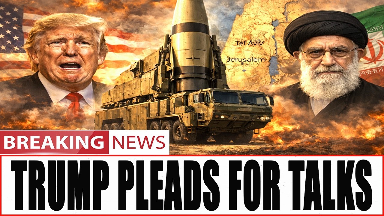 Trump PANICKED, ordered RETREAT as Iran's 3-TON missiles hit TEL AVIV
