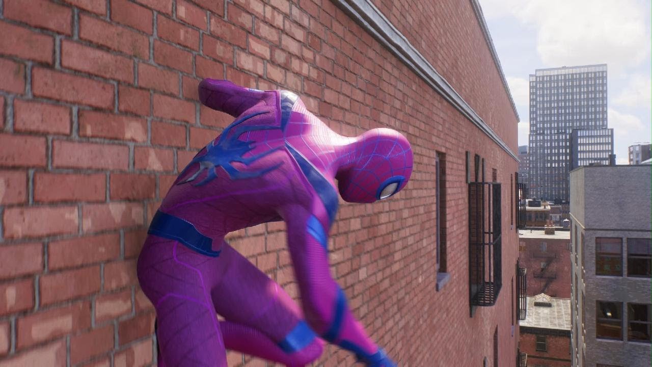 Marvel's Spider-Man 2 swinging